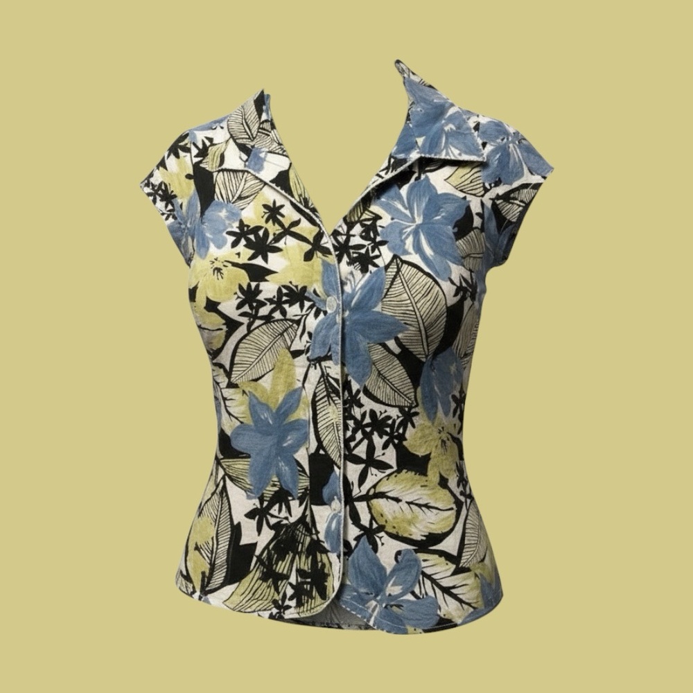 Emma James Floral Button-up